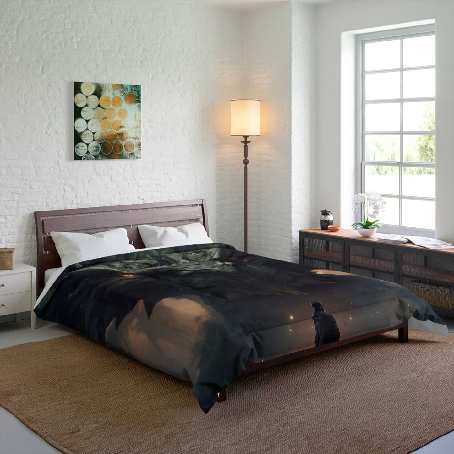 Ancient Forest Dragon Comforter – Whispering Grove Guardian