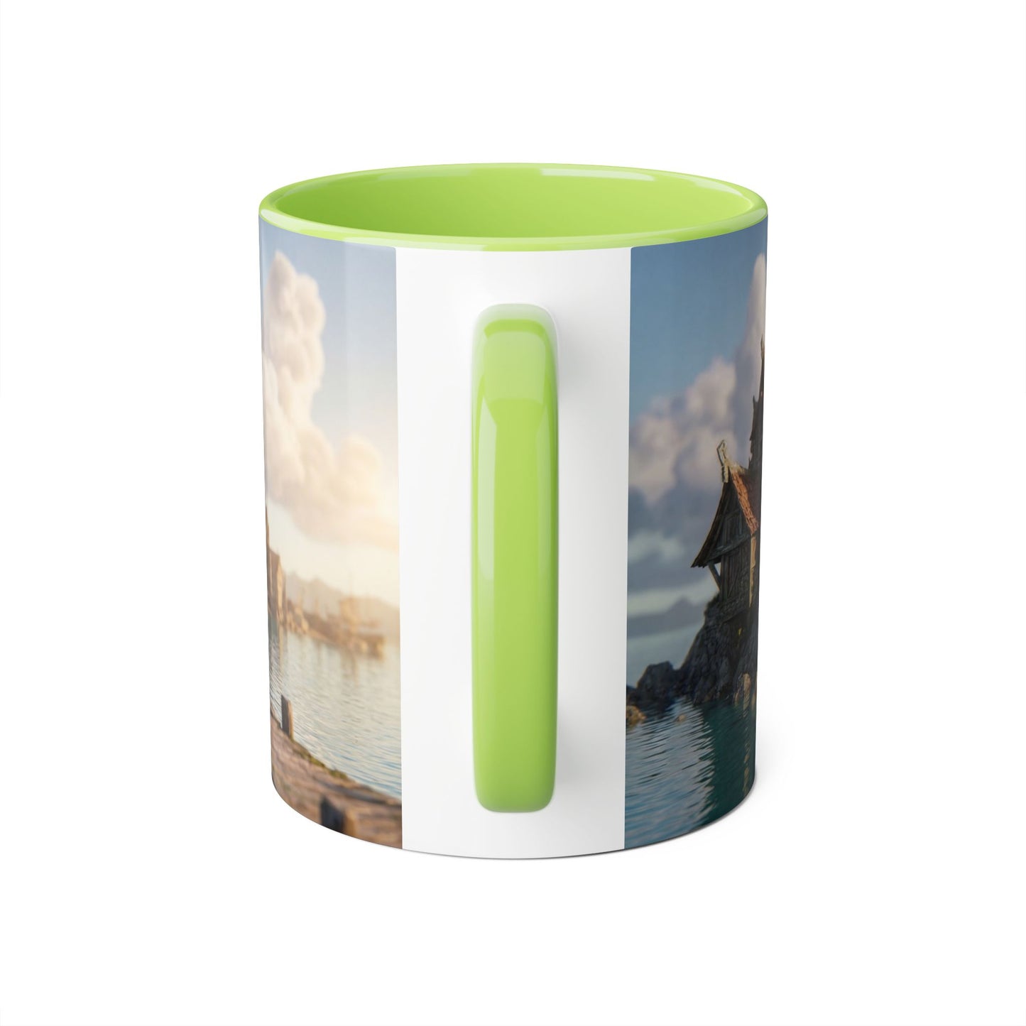 Stone Harbor Accent Mugs, 11oz – Twilight Dockside Village