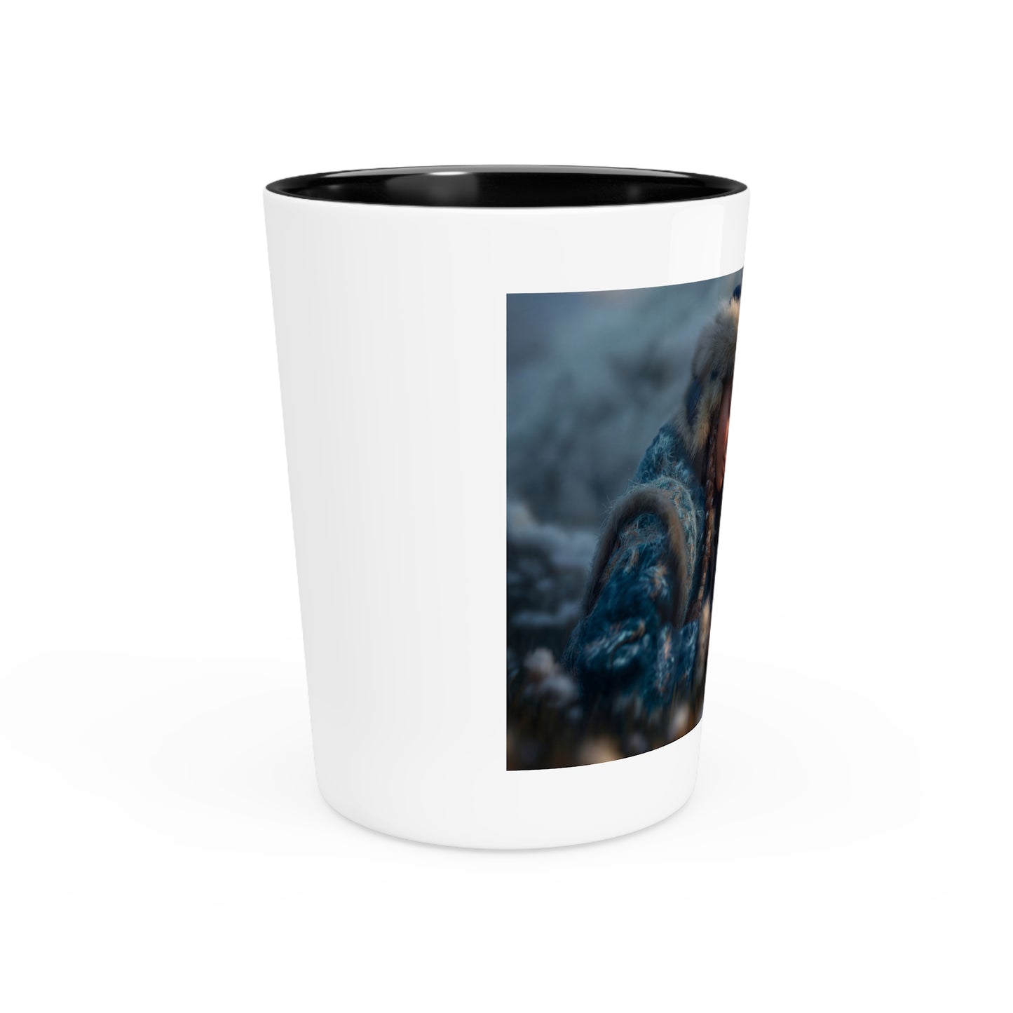Sleeping Dragon Guardian Shot Glass – Frostlit Northern Rest