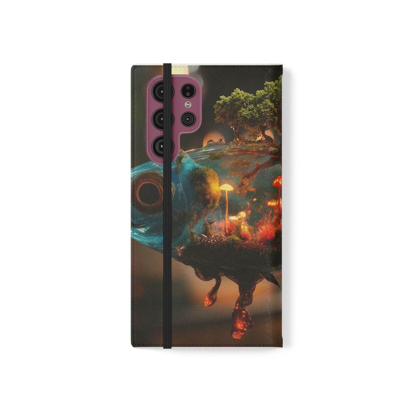 Forest Fish Flip Case – Liquid Glowwood Dreamscape