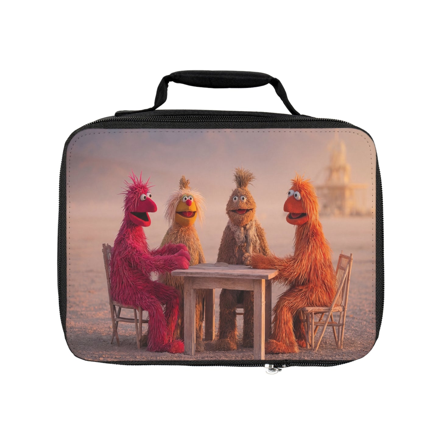Desert Diner Muppet Lunch Bag – Sunset Table Talk in the Dust