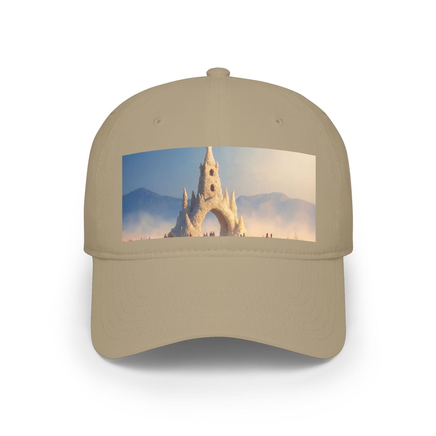 White Tower Sentinel Low Profile Baseball Cap – Salted Desert Guardian