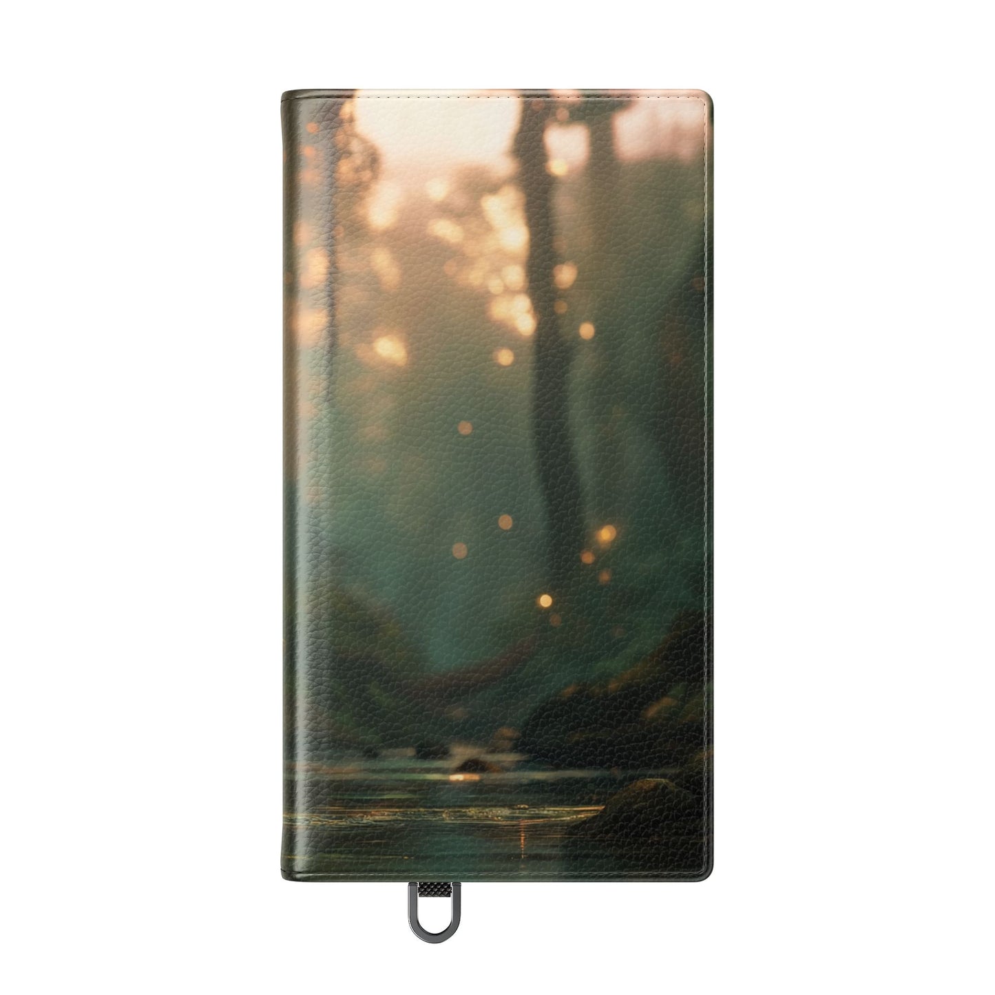 Mossy Bank Fairy Flip Cases – Golden Hour Sentinel Portrait