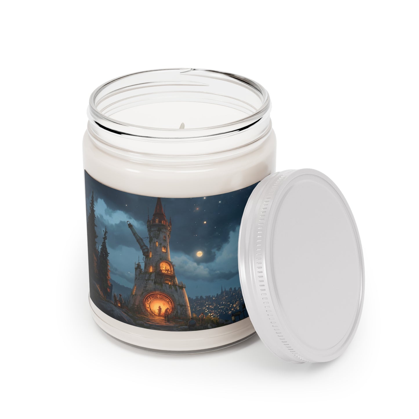 Moonlit Observatory Candle – Whispers of the Forgotten Sky