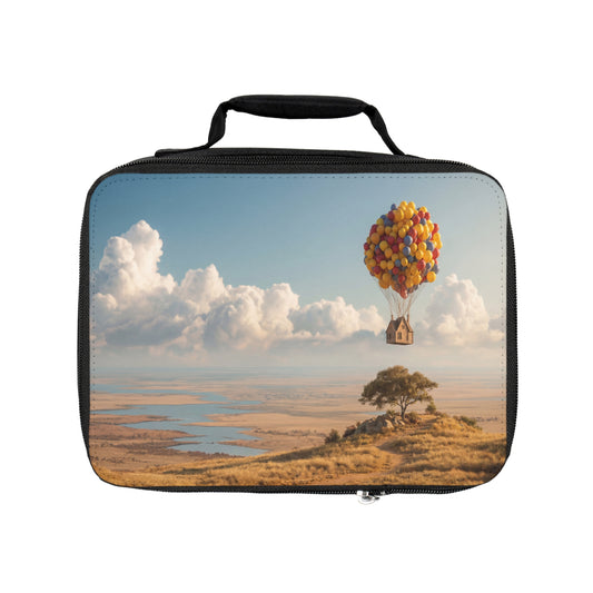 House of Balloons Lunch Bag – Skybound Dreamscape Adventure