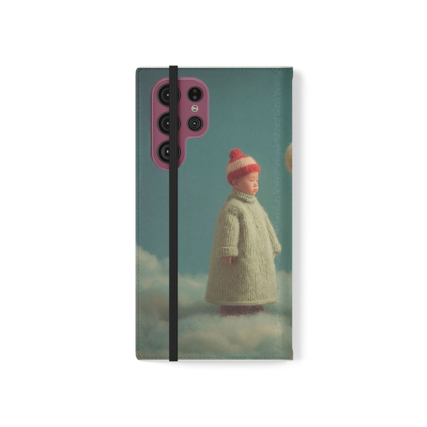Woolly Dragon & Child Flip Cases – Cloudside Guardians