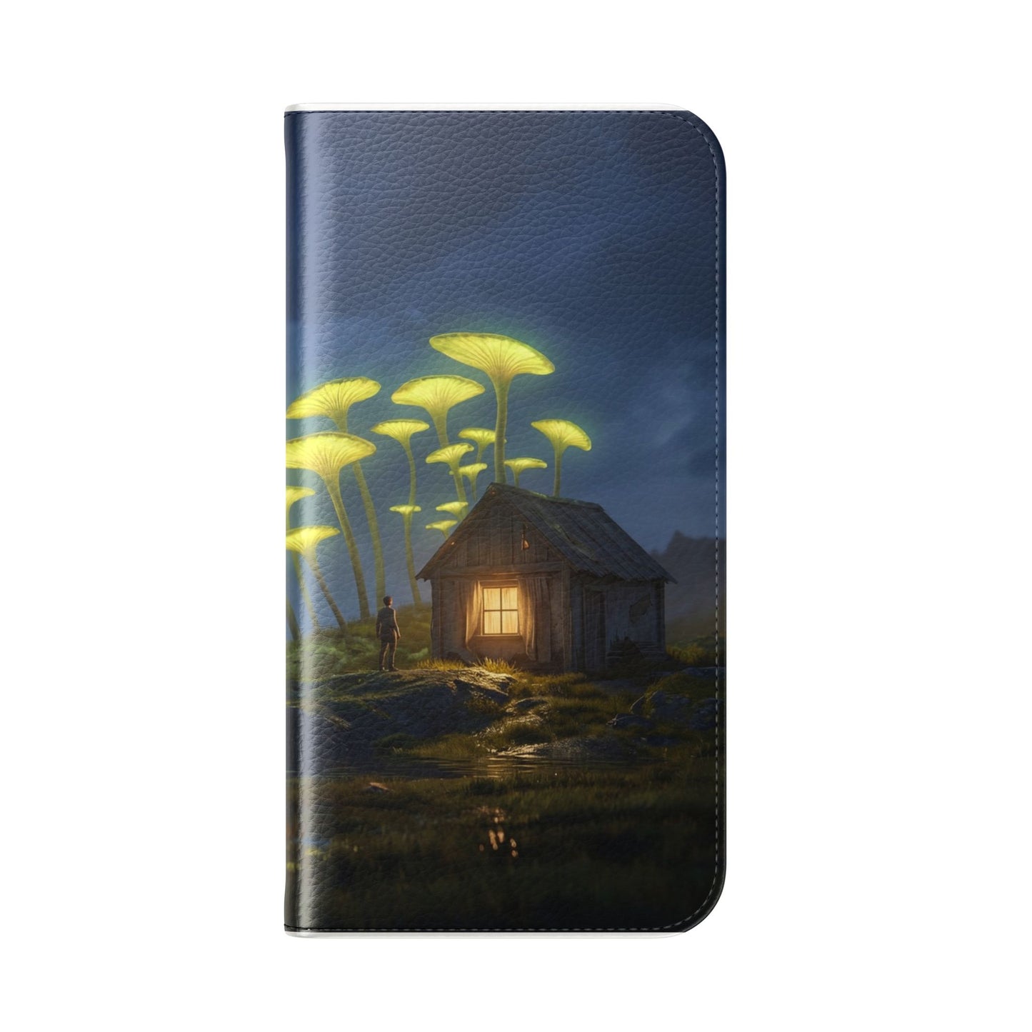 Glowing Mushroom Cottage Flip Cases – Whispering Grove Nightlight