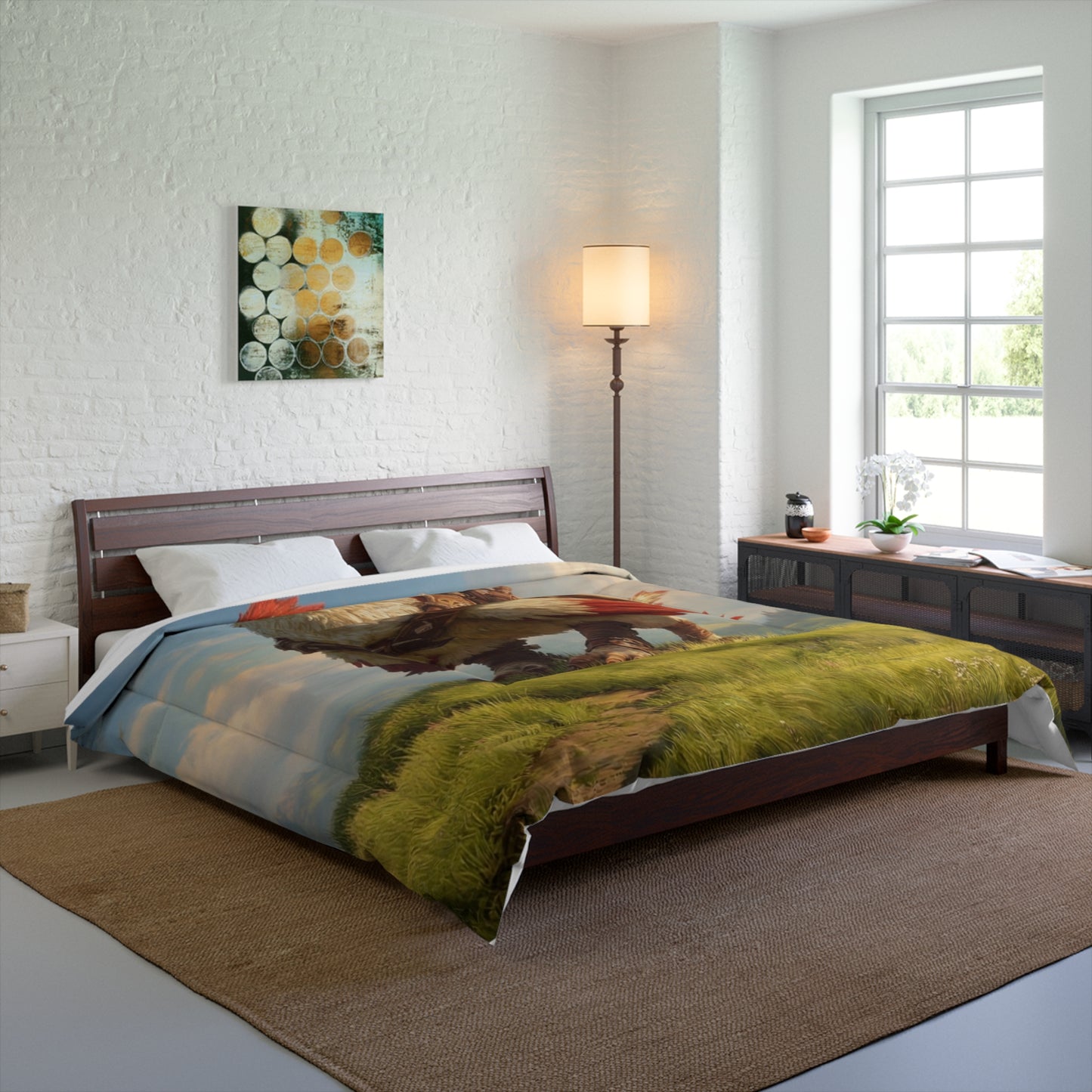 Skybound Falcon Comforter – Riders of the Golden Dawn
