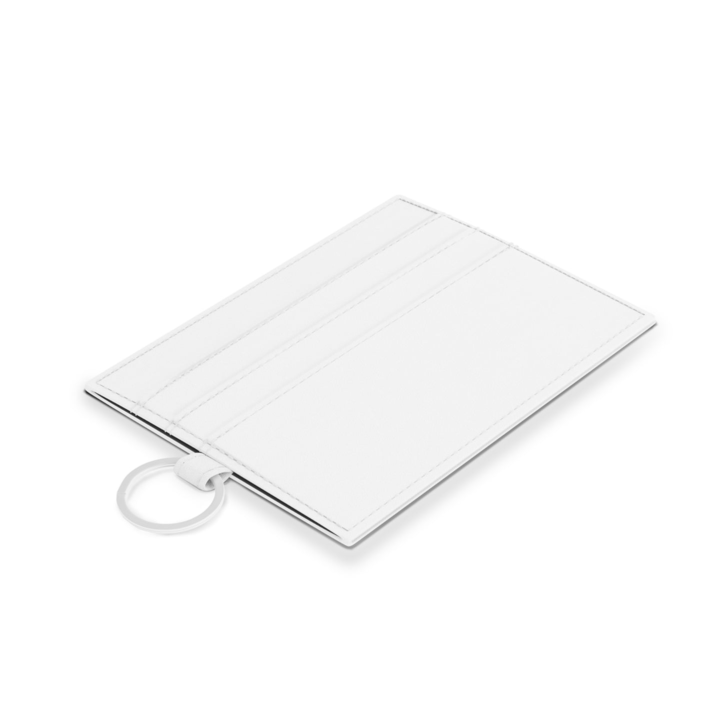 Moonlit Mushroom Vista Saffiano Leather Card Holder – Whispers of the High Meadow