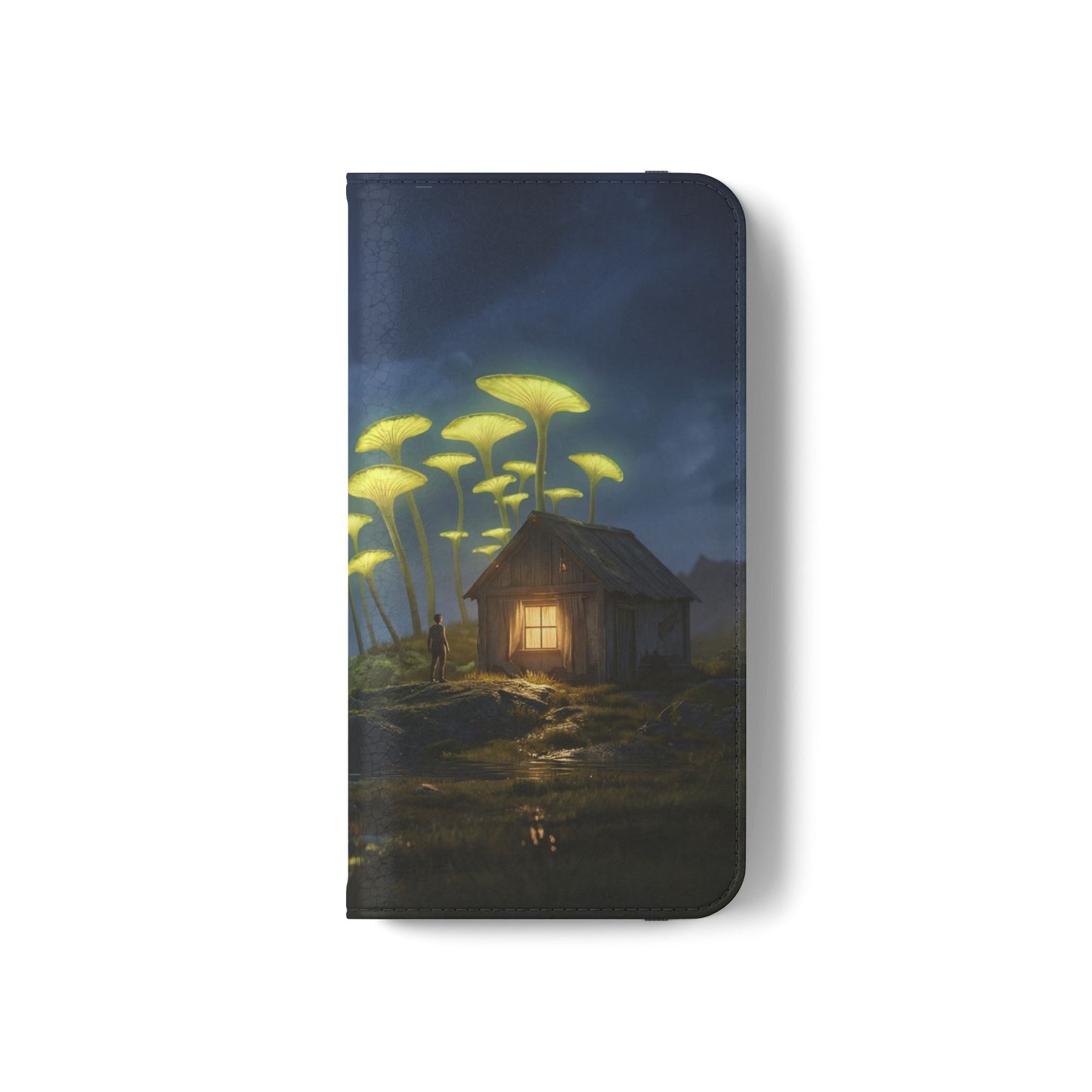 Glowing Mushroom Cottage Flip Cases – Whispering Grove Nightlight