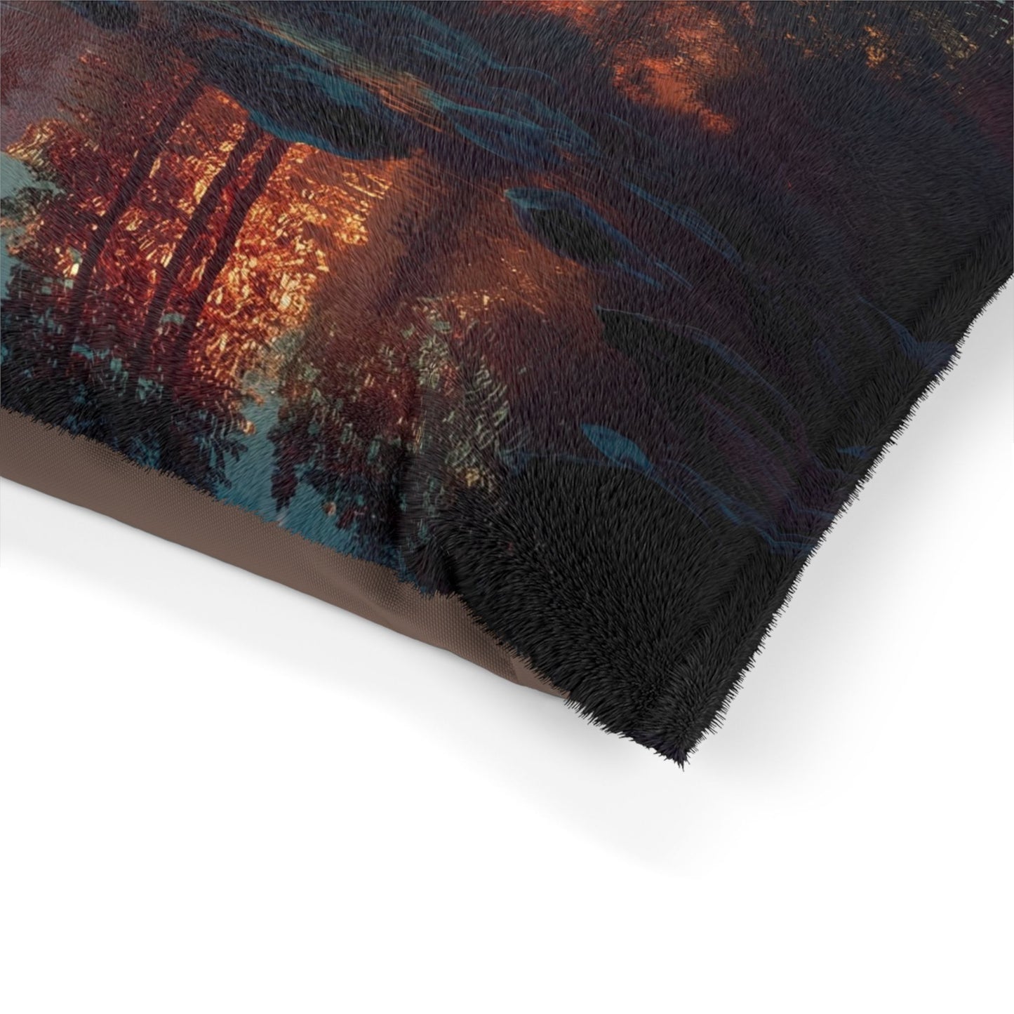 Starlit River Valley Pet Bed – Half Dome’s Whispering Reflection