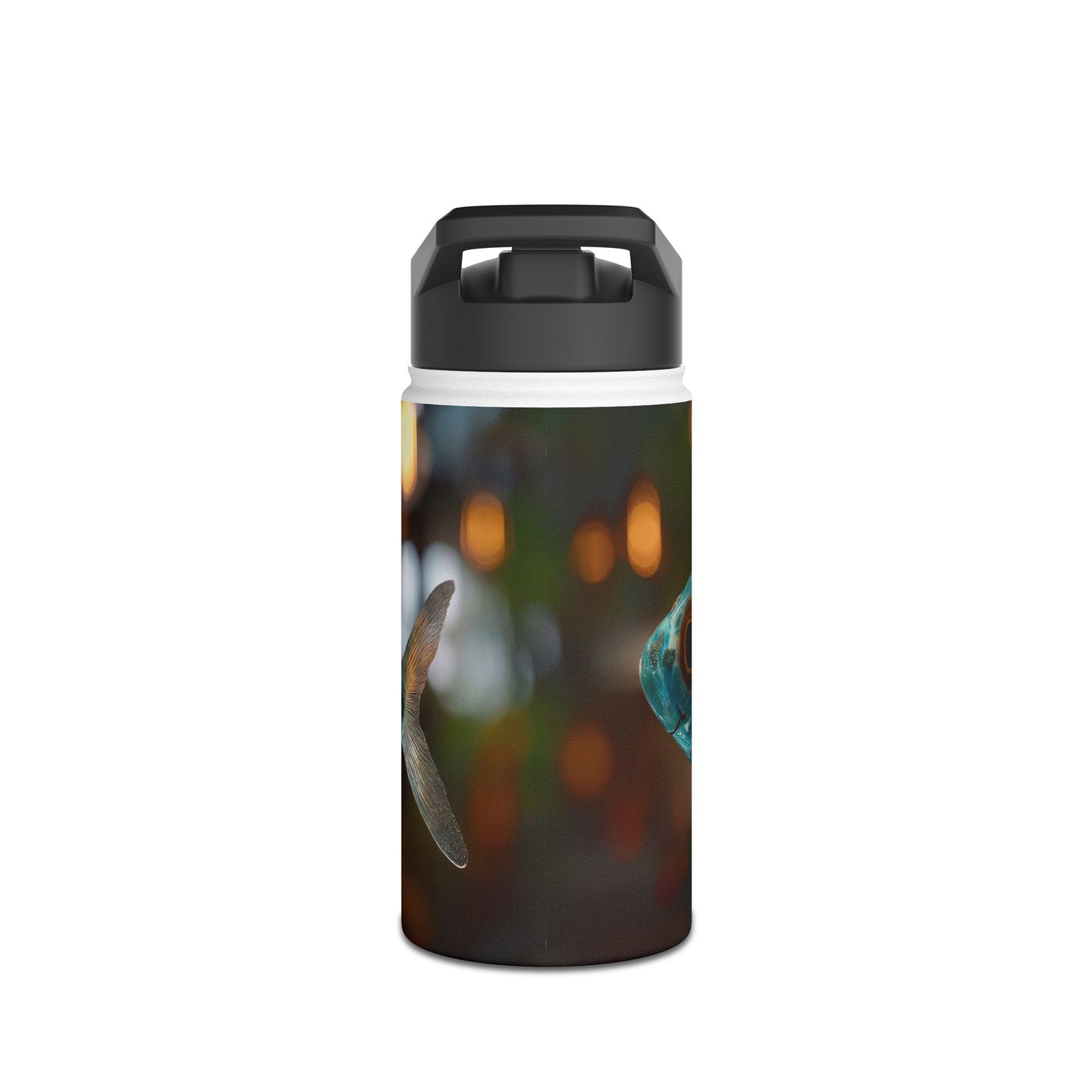 Whispering Forest Fish Water Bottle – Liquid Eden in a Glass Scaled World