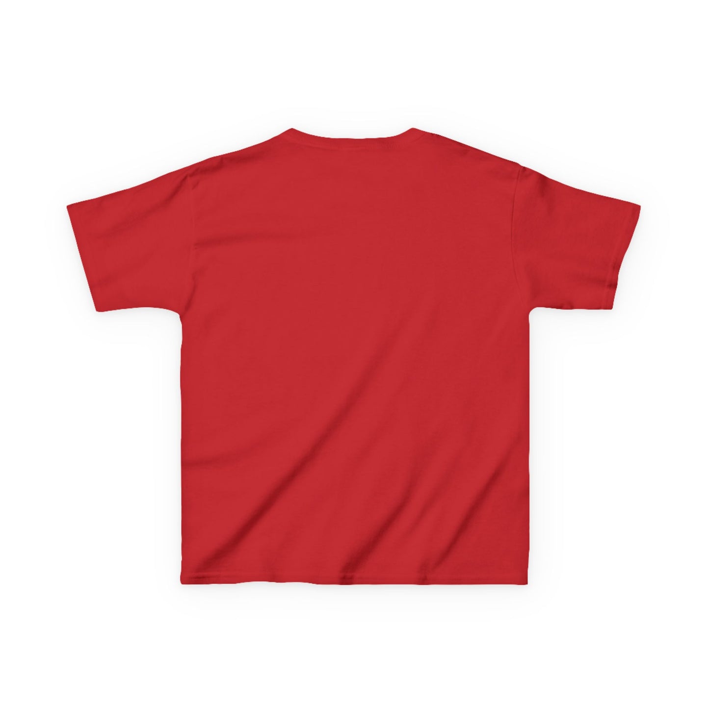 Sunlit Wolf Kids Heavy Cotton™ Tee – Golden Sentinel Portrait