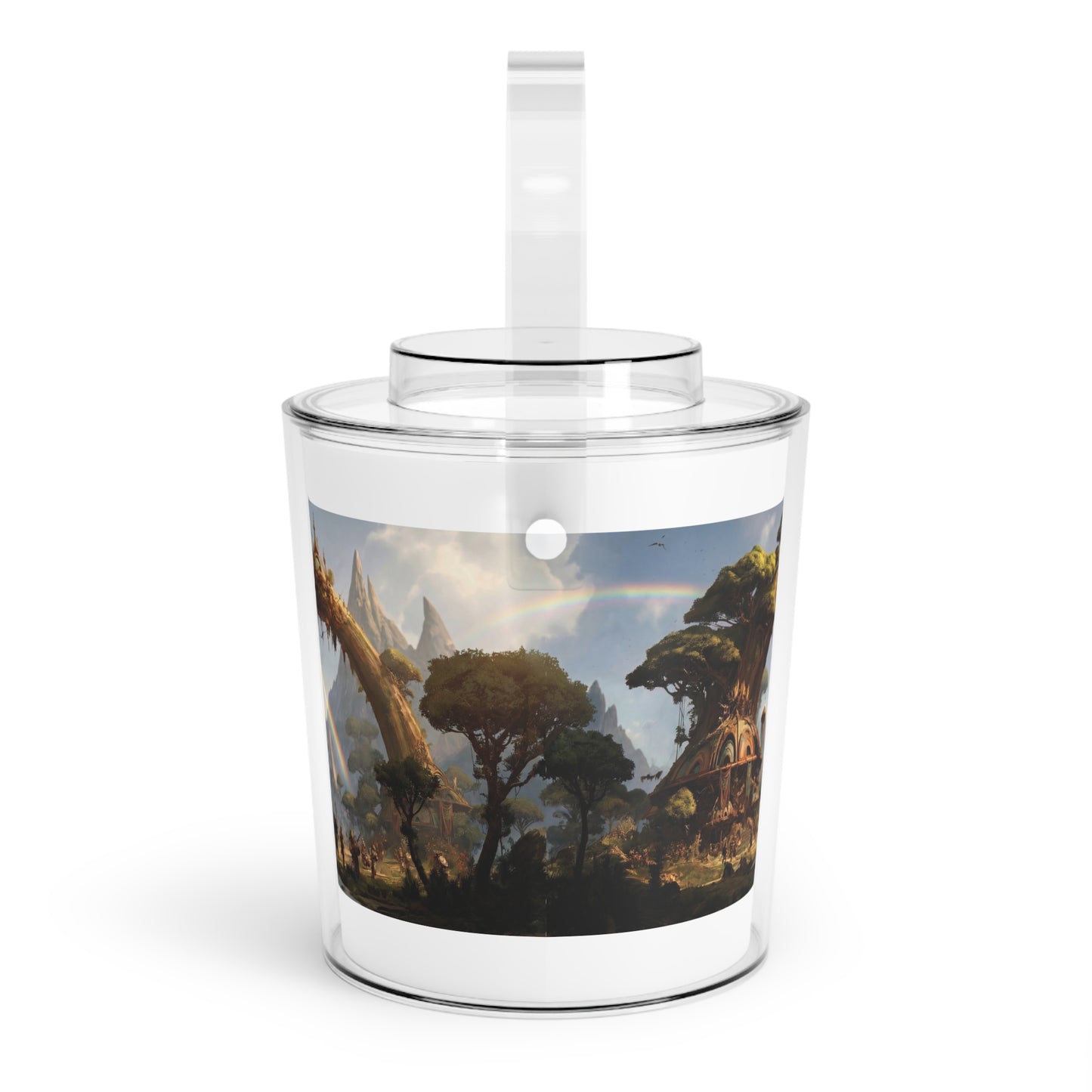 Arcane Grove Ice Bucket with Tongs – Sanctuary of Twin Rainbows