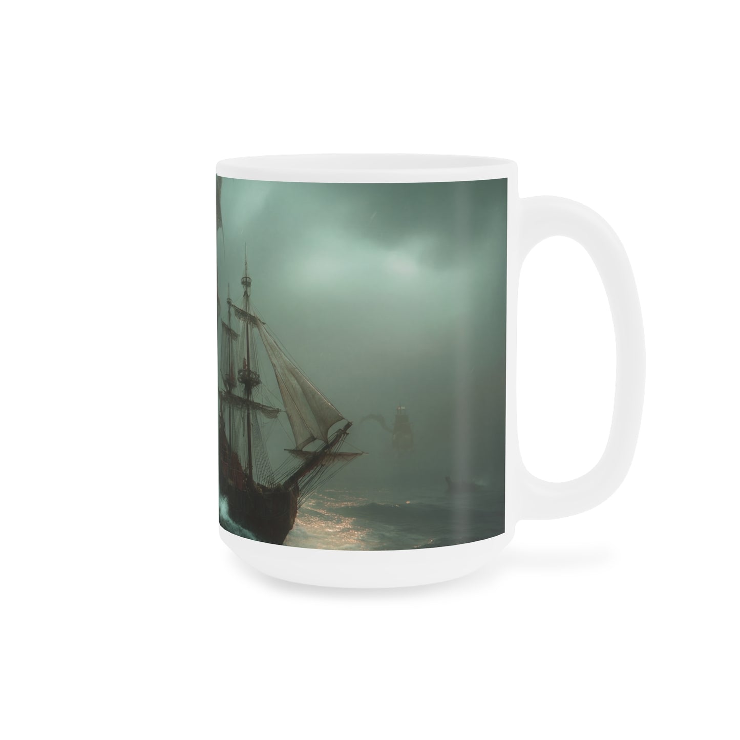 Leviathan’s Roar Ceramic Mugs (11oz\15oz\20oz) – Storm-Swept Ocean Horror