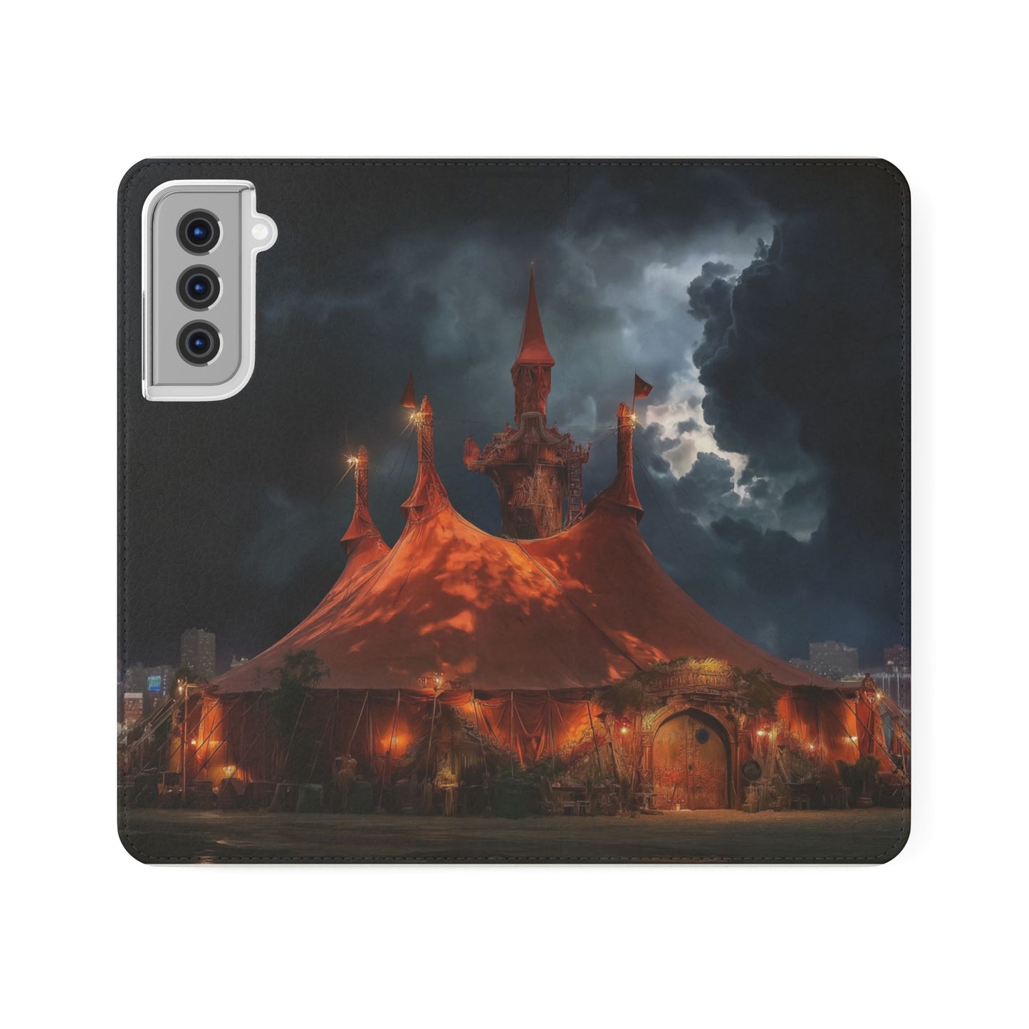 Stormgate Tents Flip Cases – Crimson Carnival Gates
