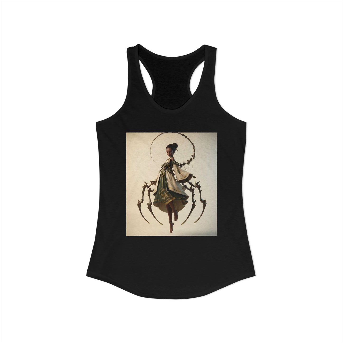 Bone Sentinel Women's Ideal Racerback Tank – Verdant Guardian Float
