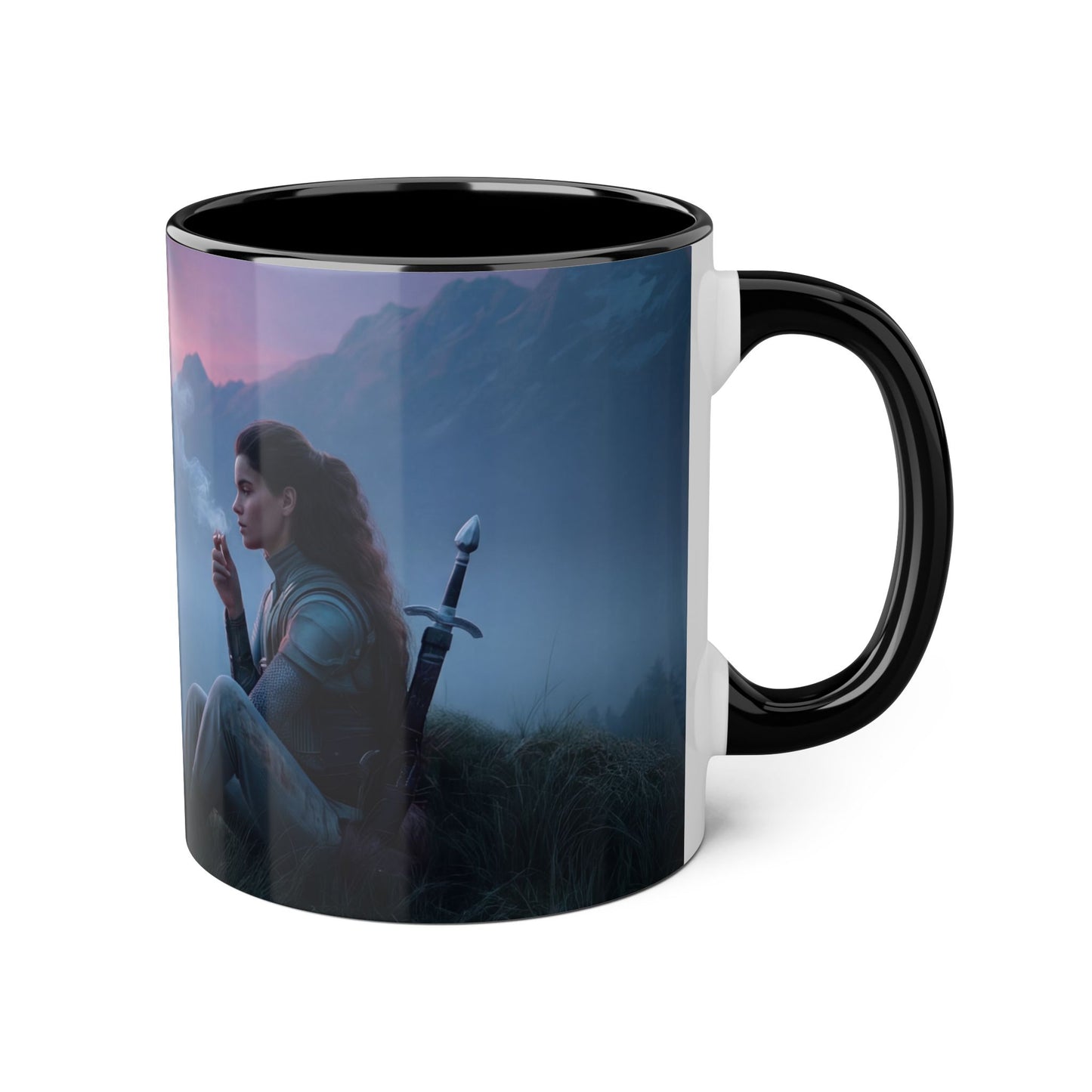 Guardian and Dragon Accent Mugs, 11oz – Twilight Vigil Companionship