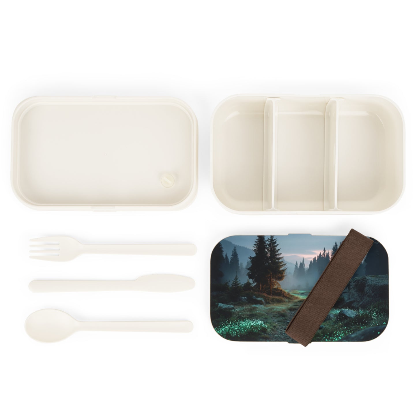 Twilight Glow Path Bento Lunch Box – Secret Forest Walk for Your Midday