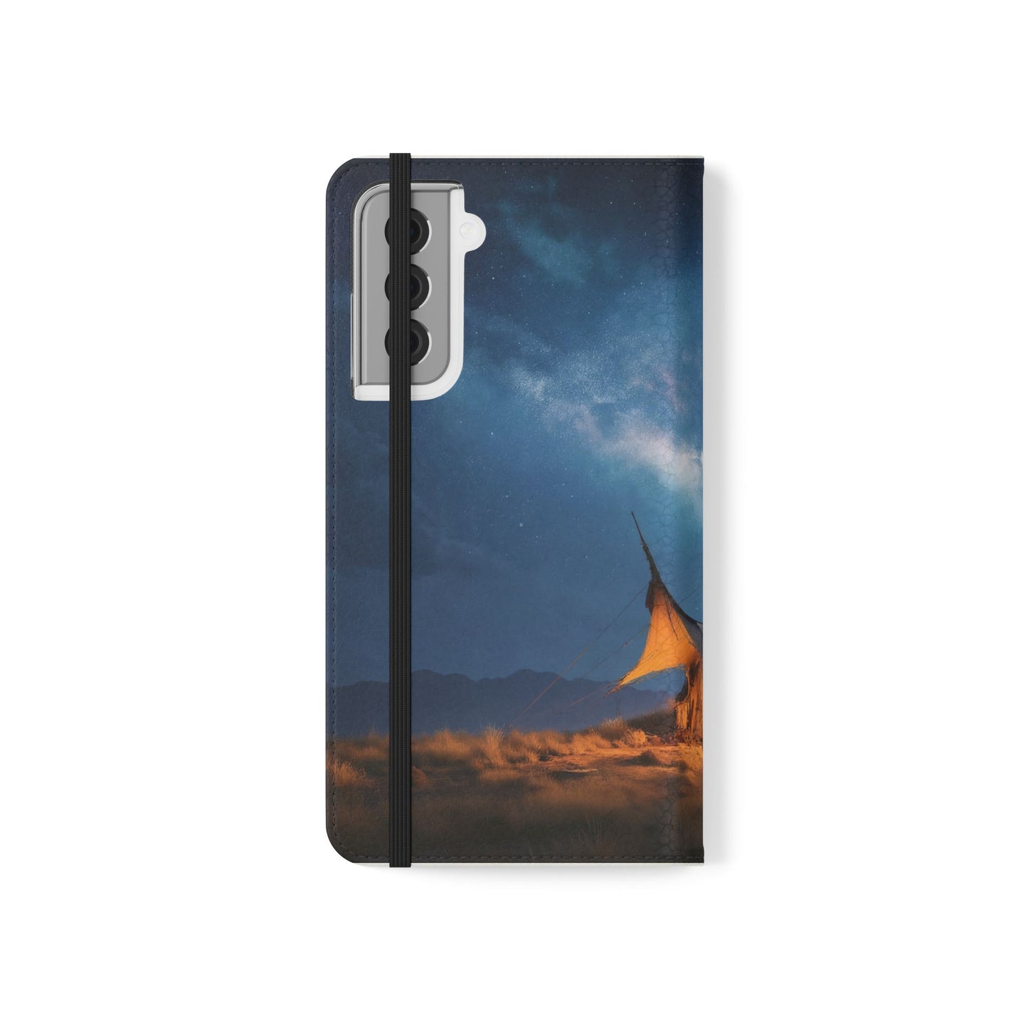 Stardust Nomad Tent Flip Cases – Milky Way Caravan Canvas