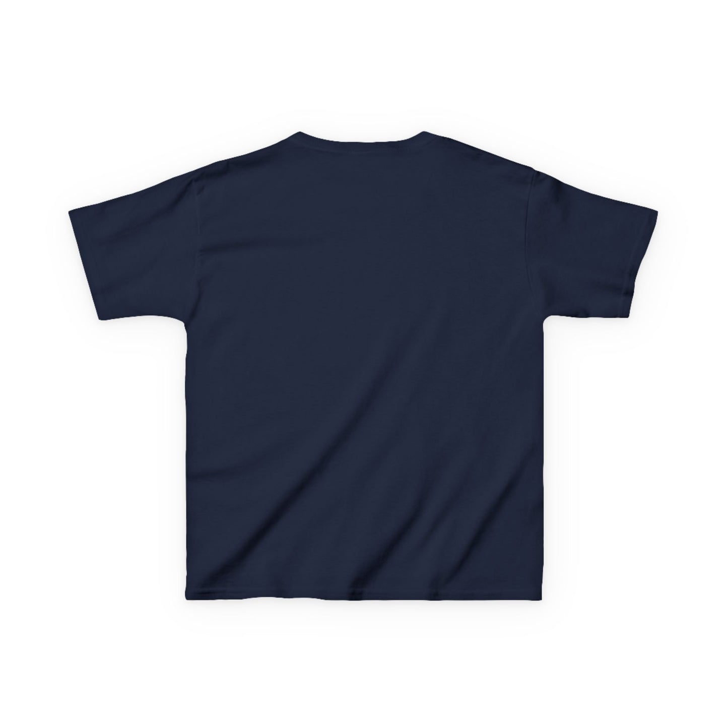 Sunlit Wolf Kids Heavy Cotton™ Tee – Golden Sentinel Portrait