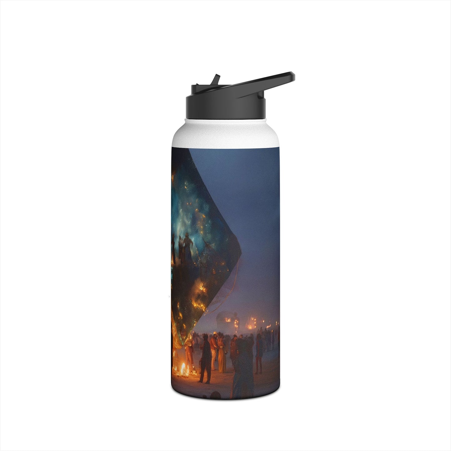 Celestial Cube Water Bottle – Gateway to a Starlit Ceremony