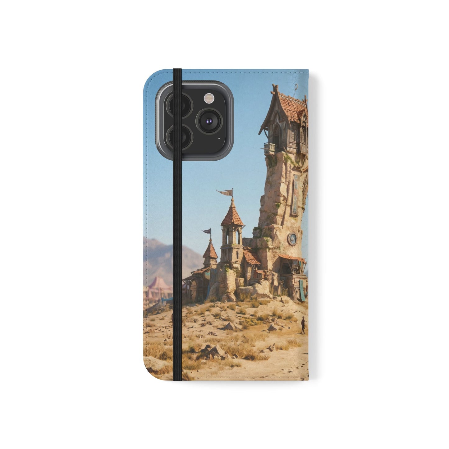 Desert Sentinel Gate Flip Cases – Weathered Archway Journey