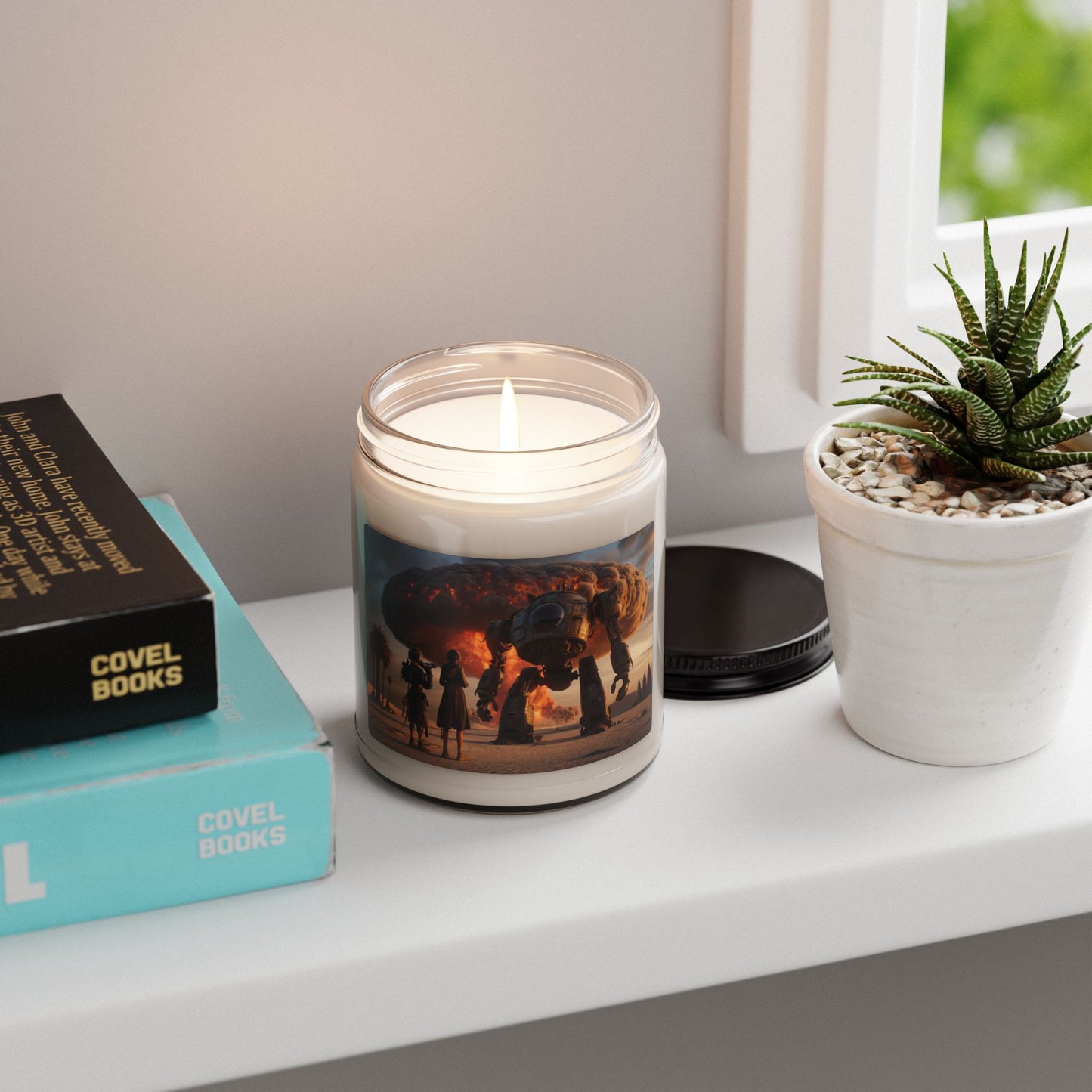Titan’s Ember Scented Soy Candle, 9oz – Sunset Standoff in the Desert
