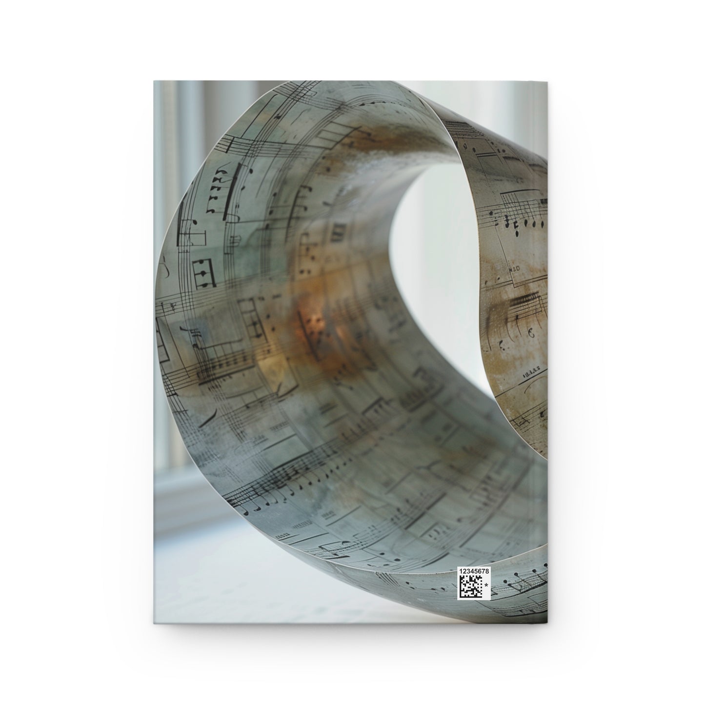 Spiral Symphony Hardcover Journal Matte – Echoes of Forgotten Melodies