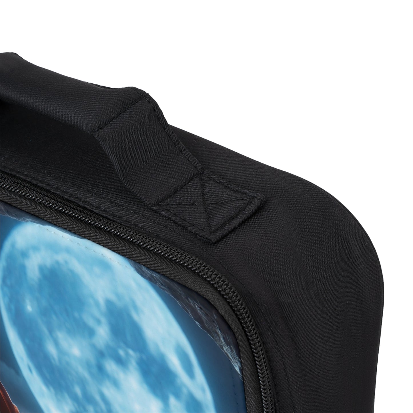 Moonlit Monk Meditation Lunch Bag – Serene Cave Sanctuary