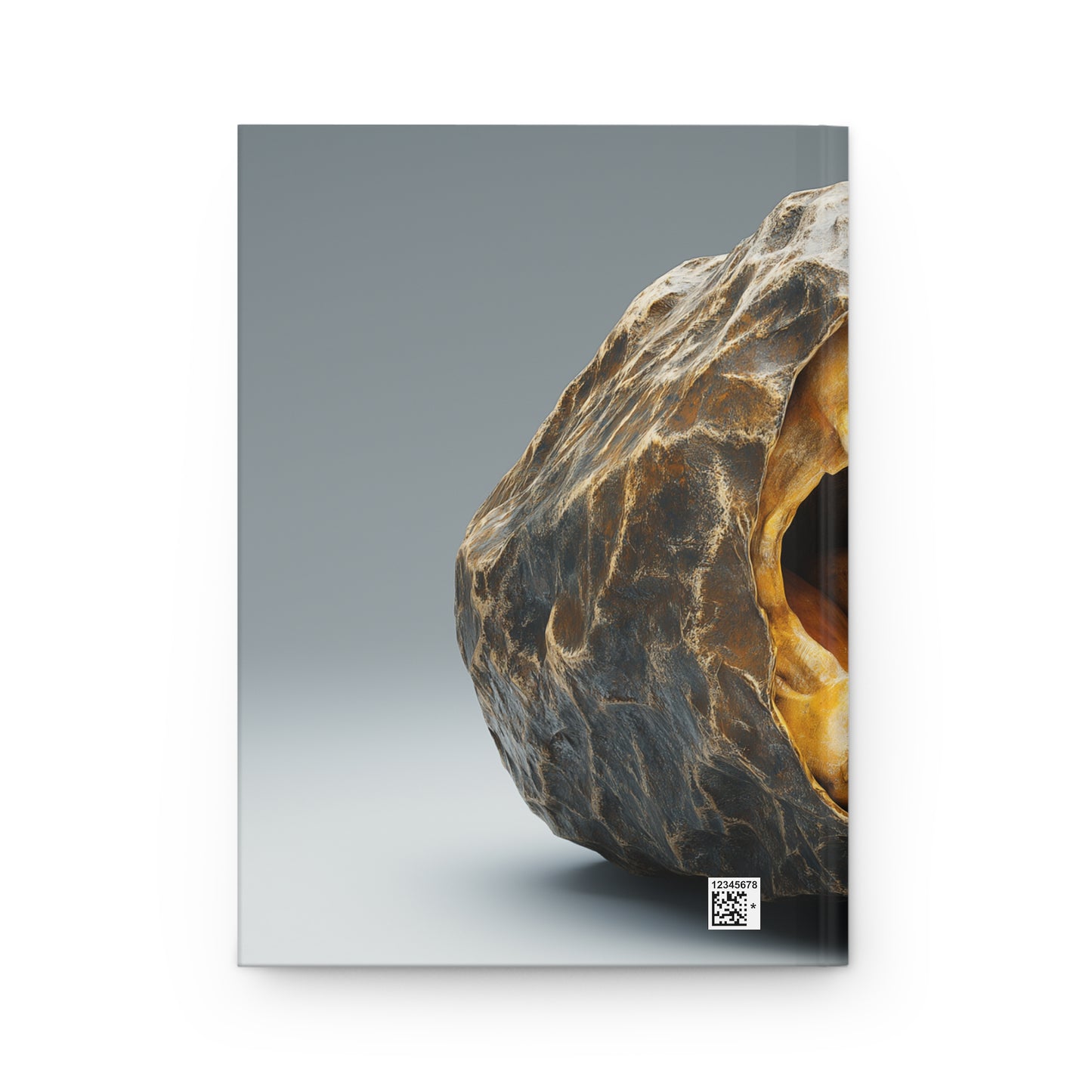 Stone Serpent Jaw Hardcover Journal Matte – Ancient Guardian’s Whisper
