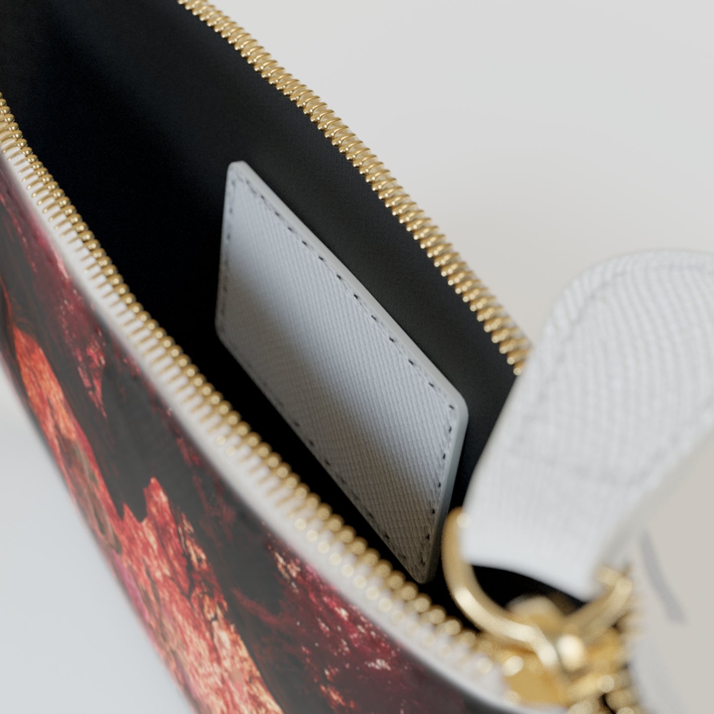 Crimson Canopy Mini Clutch Bag – Whispers of Twilight Romance