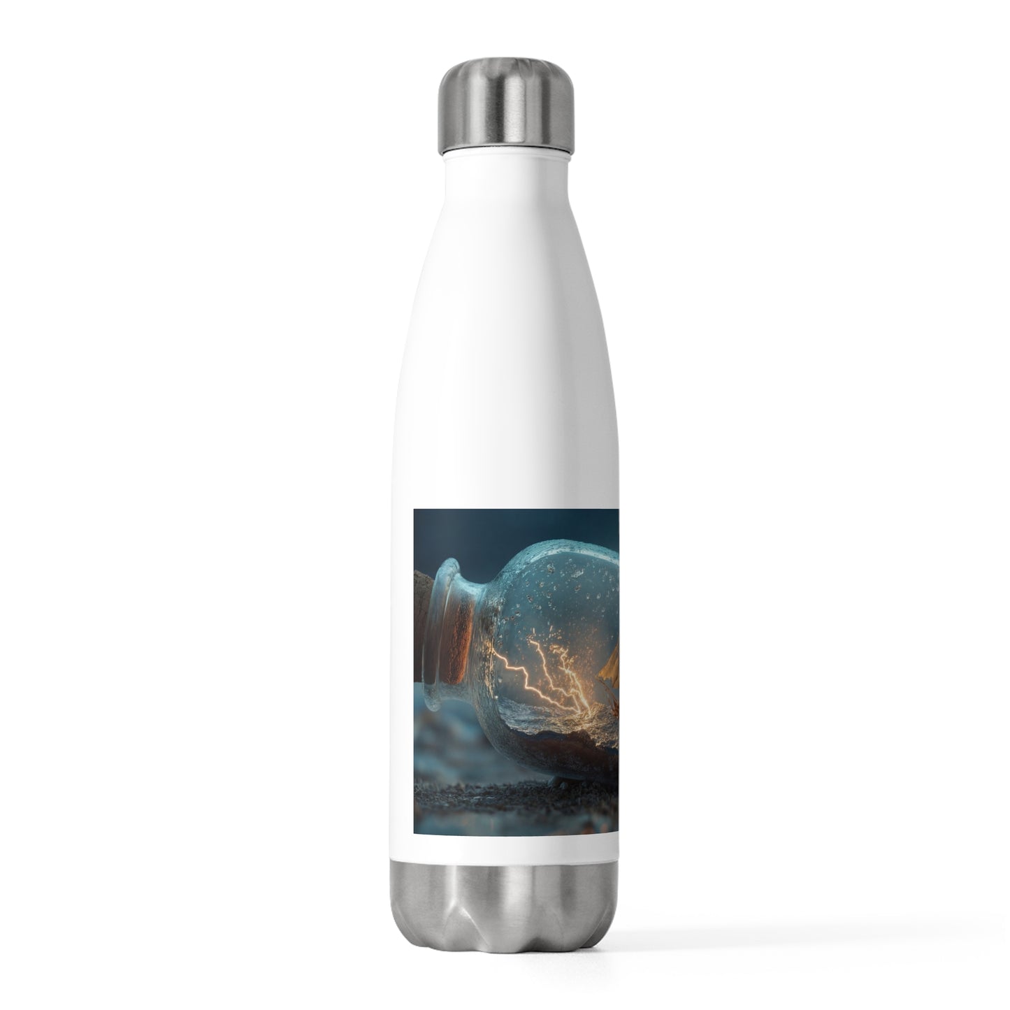 Stormbound Galleon Bottle – Salt-Kissed Seascape in a Glass Jar