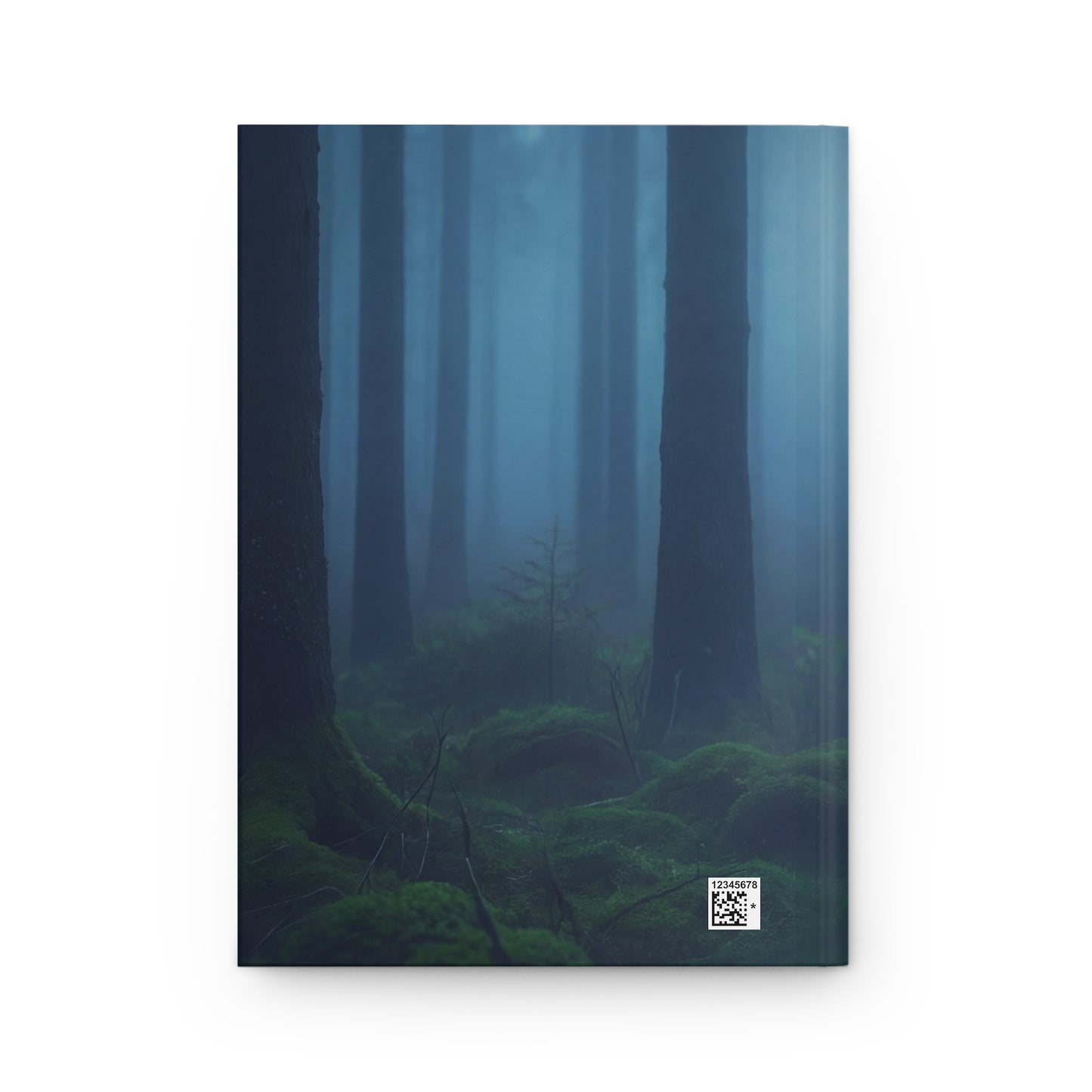 Forest Stag Sovereign Hardcover Journal Matte – Blue Moss Cathedral Serenity