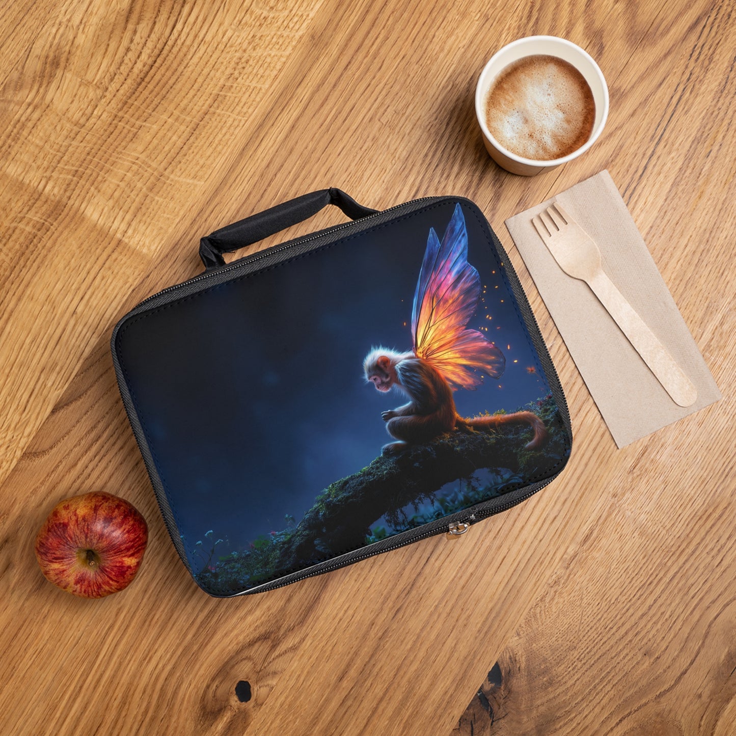 Winged Monkey Guardian Lunch Bag – Glow of the Twilight Grove