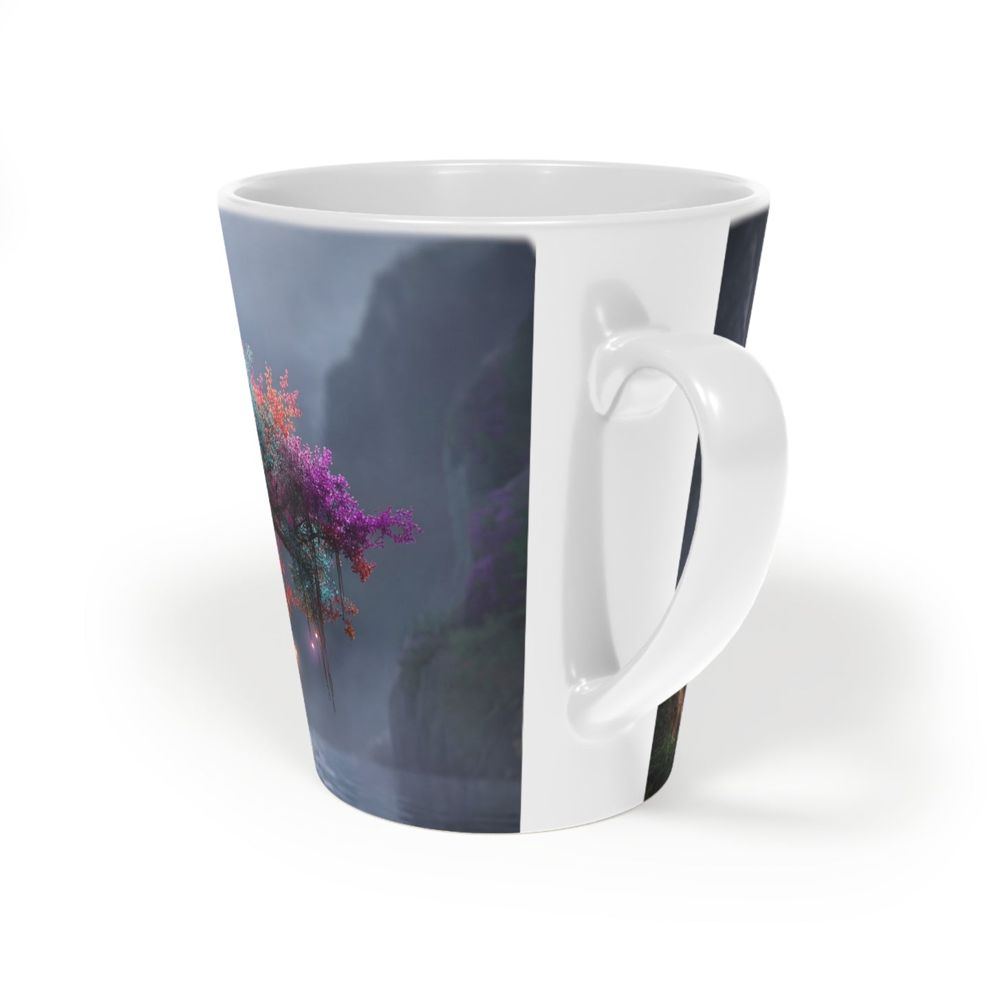Chroma Grove Latte Mug, 12oz – Rainbow Canopy Lanterns