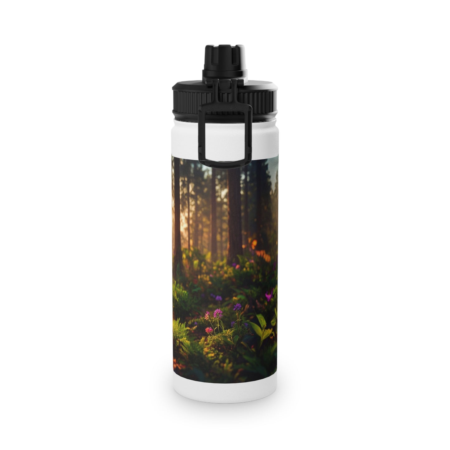 Pocket Forest Terrarium Water Bottle – Sunlit Sanctuary in Your Hands