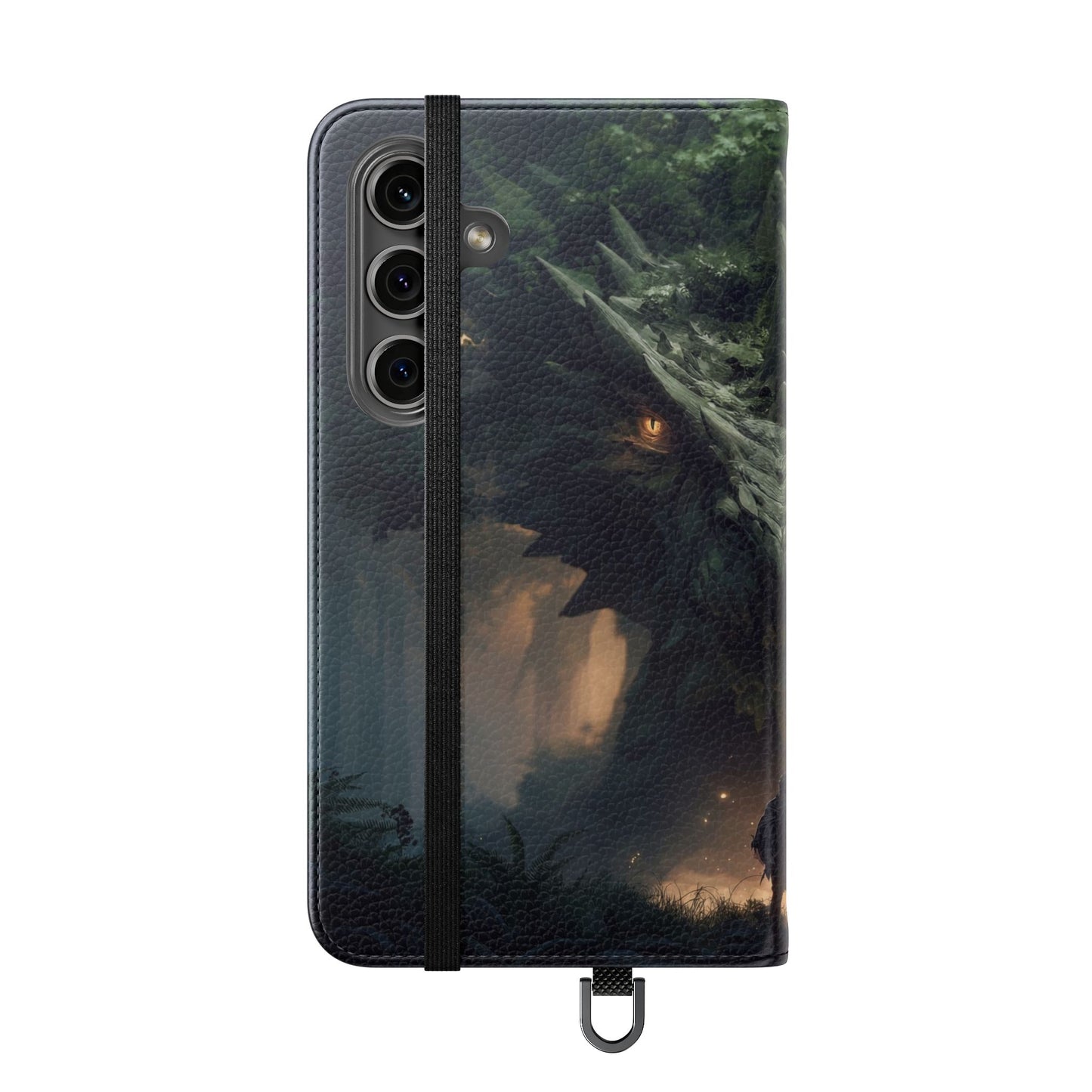 Guardian Beast Flip Cases – Moss-Clad Titan Facing the Wanderer