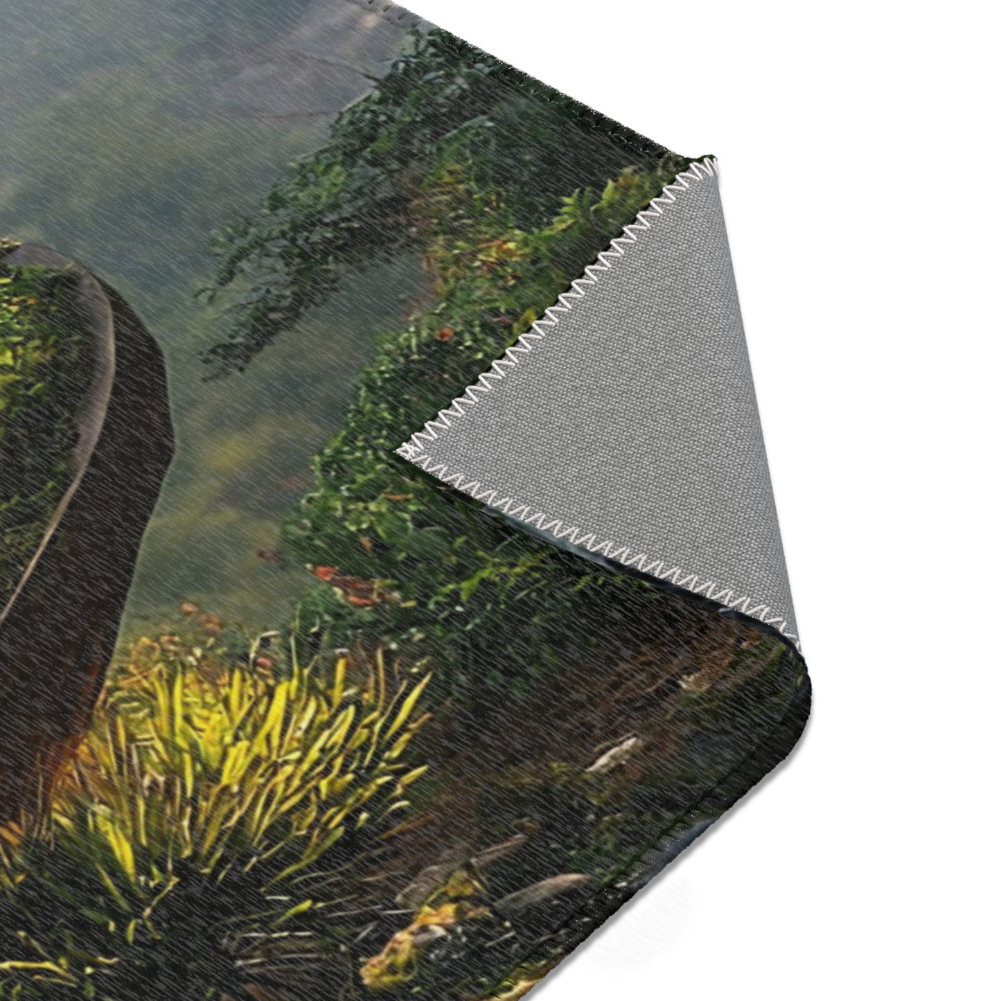 Treehouse Sanctuary Area Rugs – Spiral Staircase to a Forest Haven