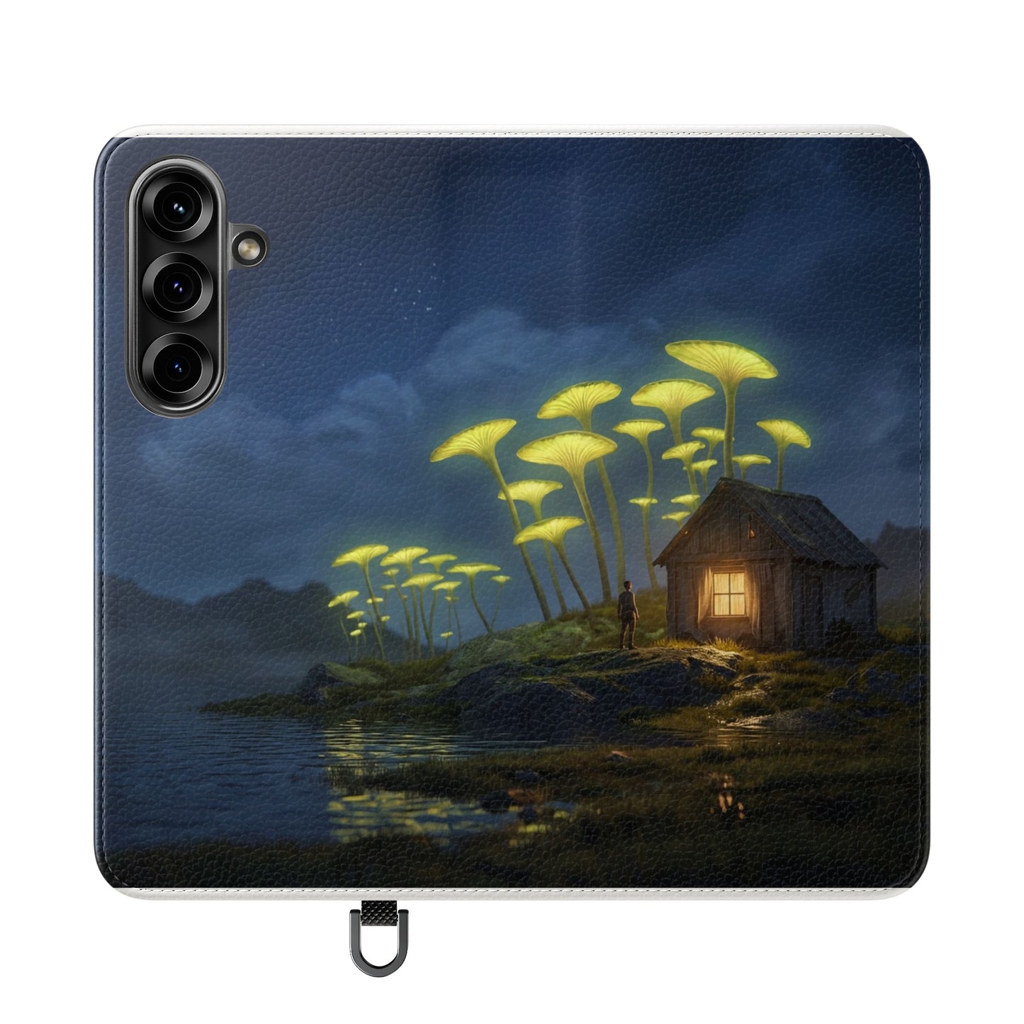 Glowing Mushroom Cottage Flip Cases – Whispering Grove Nightlight