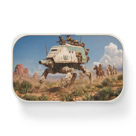Desert Frontier Walker Bento Lunch Box – Dusty Tech Meets Cowboy Sun