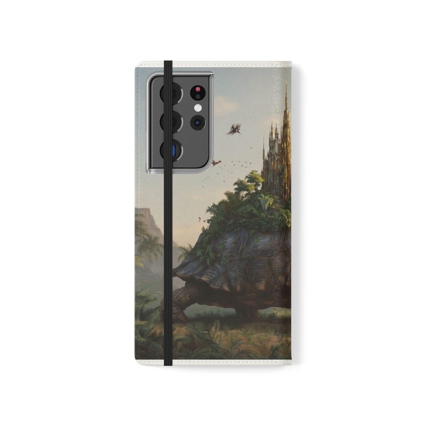Castle Turtle Flip Cases – Golden Spire Jungle Guardian