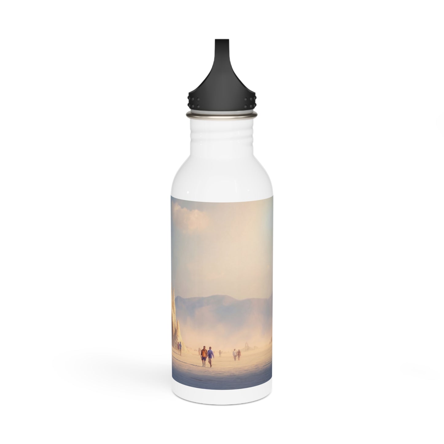 Desert Cathedral Water Bottle – Whispers of the Burning Plain