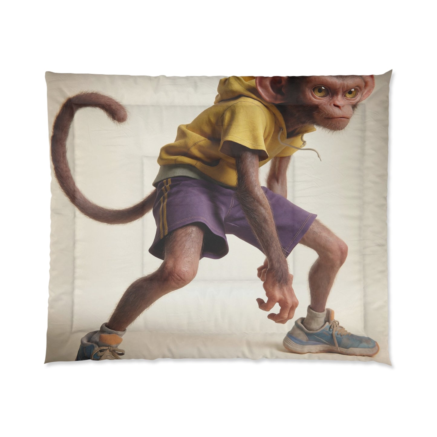 Streetwise Monkey Comforter – Urban Gym Rat Dreamscape
