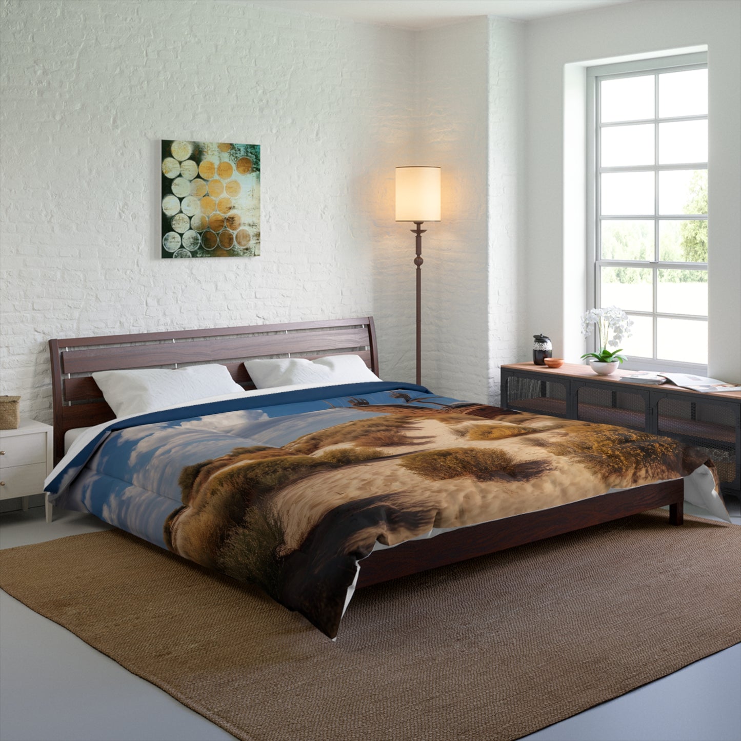 Abandoned Galleon Comforter – Sun-Drenched Desert Mirage