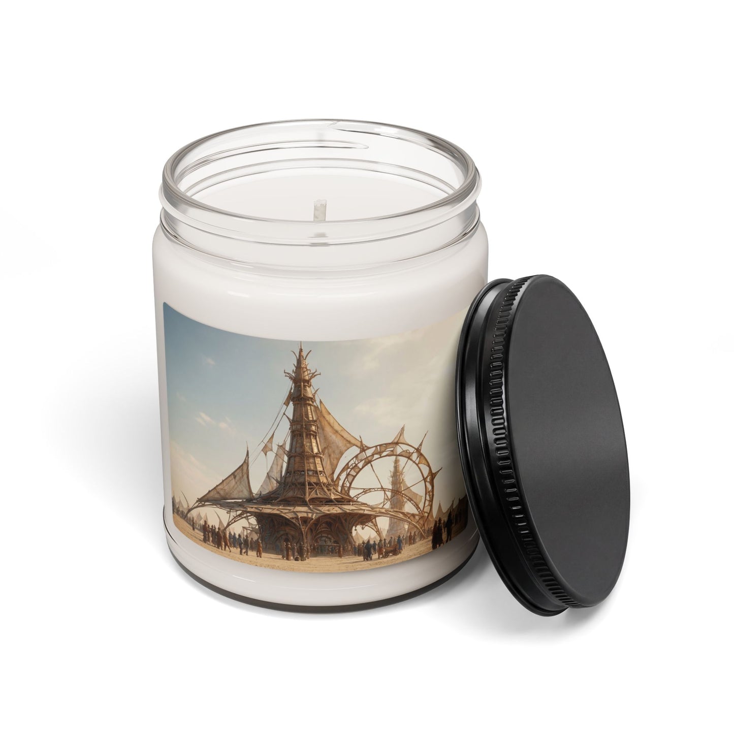 Desert Sky Temple Scented Soy Candle, 9oz – Golden Hour Oasis Aroma