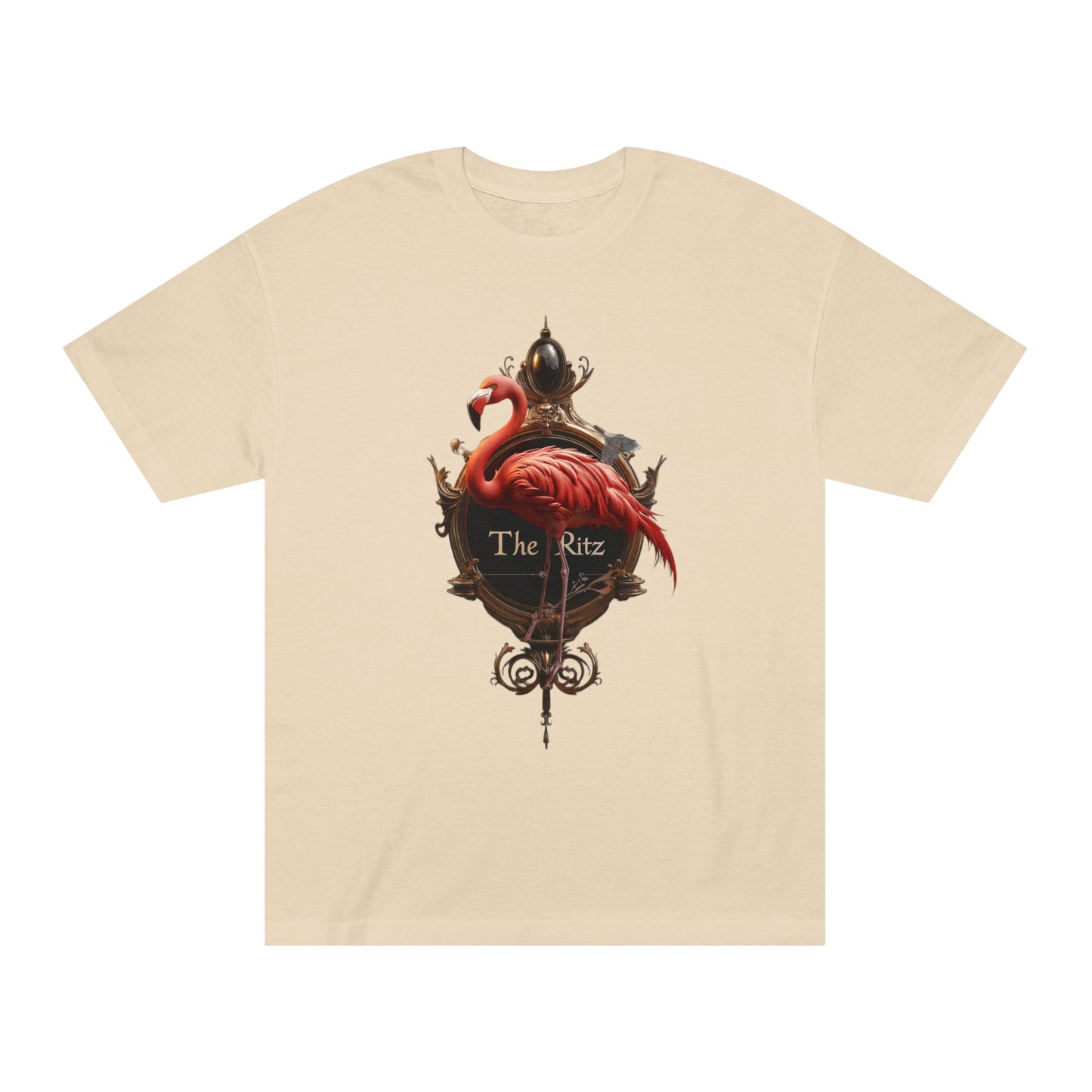 Neon Flamingo Clock – The Ritz Ornate Wall Art Tee
