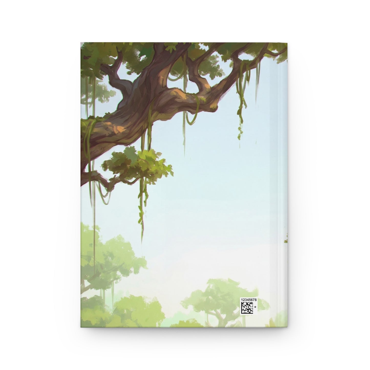 Greenwing Guardian Hardcover Journal Matte – Serene Forest Perch
