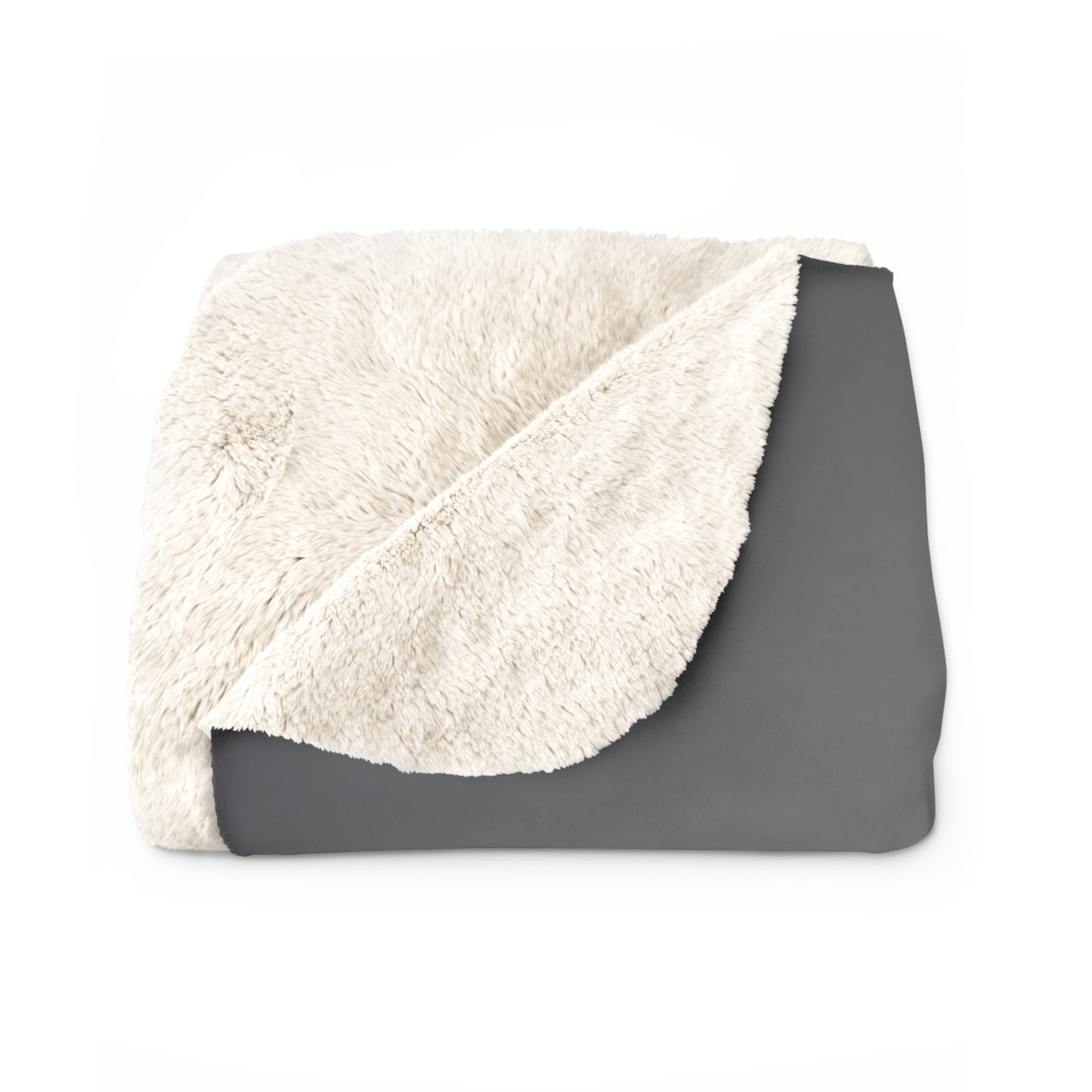 Ember Veil Sherpa Fleece Blanket – Luminous Fire-Thread Gown
