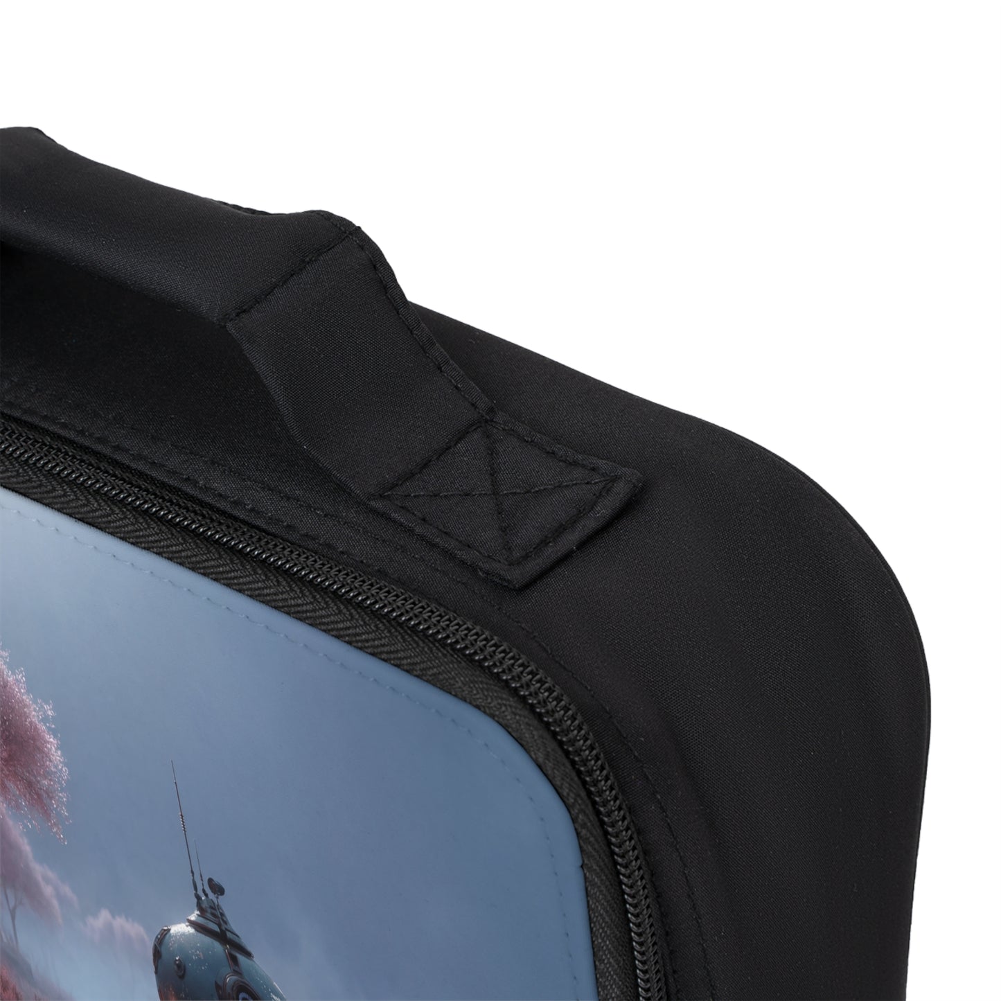 Sentient Probe Lunch Bag – Twilight Blossom Grove Encounter